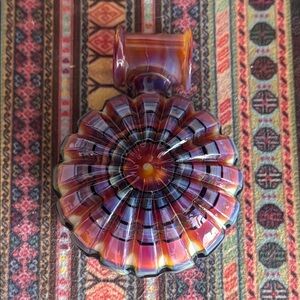 Double Sided Cold Worked and Pinwheel Pendant